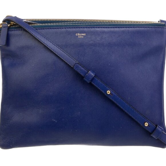 Celine Leather Trio Large Crossbody - Picture 3 of 12